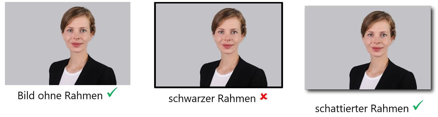 Format Bild im CV